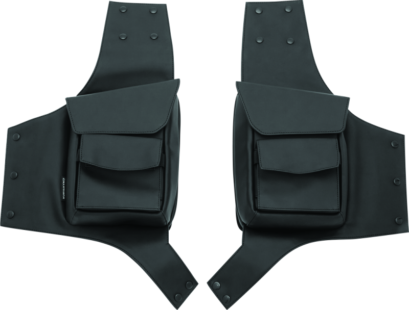 Kuryakyn Harley-Davidson Touring Saddlebag Guard Pouches - 5289 For Harley Touring 1993-2020