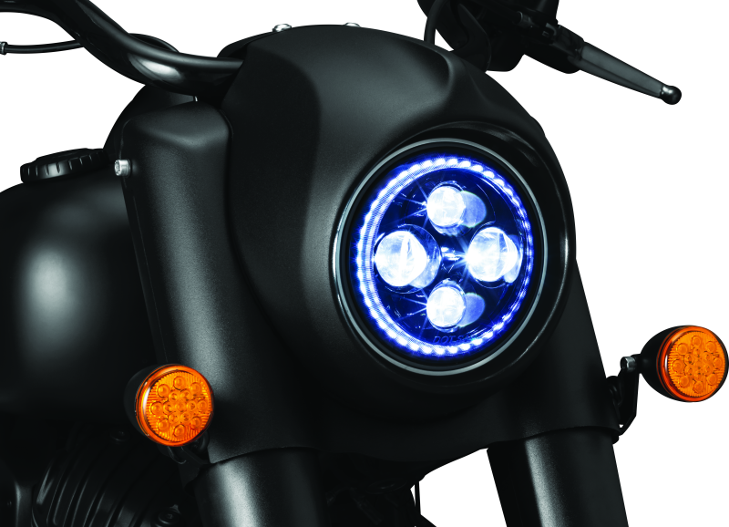 Kuryakyn 2469 Orbit Headlight Adapter Black