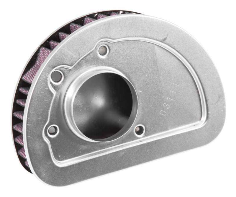 K & N Engineering Replacement Unique Air Filter 6.625in L X 4.75in W X 1.625in H With 1 Flange For - HD-1614 For Harley Motorcycles 2014-2017
