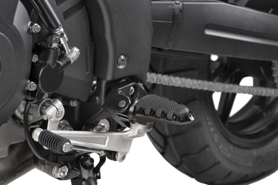 Puig Hi-tech Parts 561-07319BK 7319N FOOTPEGS TRAIL BLACK