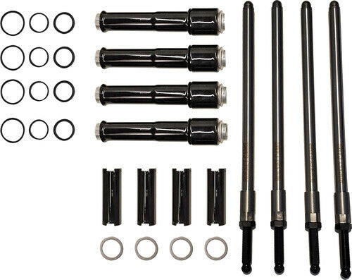 Rocket Performance Garage Llc Speedy Push Rods Covers Black ` - 6-6005B For Harley Motorcycles 2017-2022