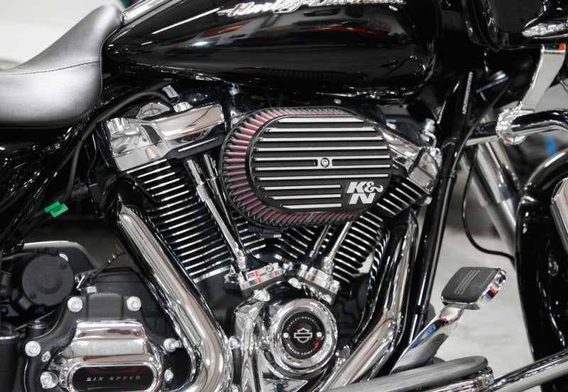 K & N Engineering Street Metal Intake System Davidson Road King 103cl Side Draft Touring - RK-3952 For Harley Motorcycles 2008-2017