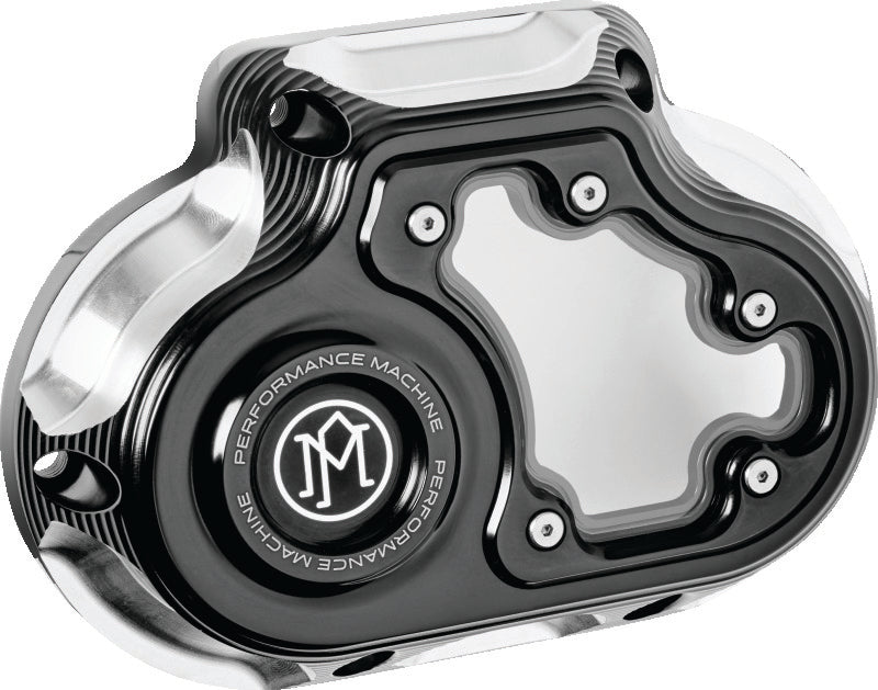 Performance Machine 0177-2081M-BM Vision Clutch Cover W/bezel - Contrast Cut