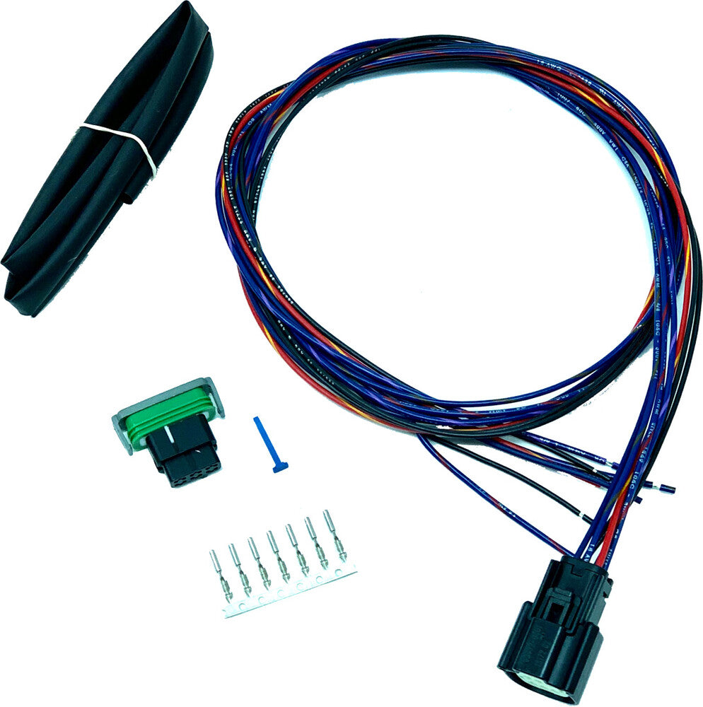 Namz Custom Cycle Rear Fender Hrnss 6-PIN Molex With 12-PIN Fndr Fascia Conn INC - NRFH-03 For Harley Touring 2014-2021