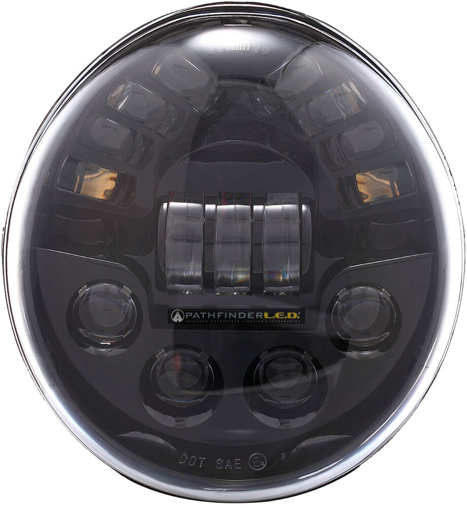 Pathfinder 226-0114 V2VRDB V-ROD HEADLIGHT BLACK