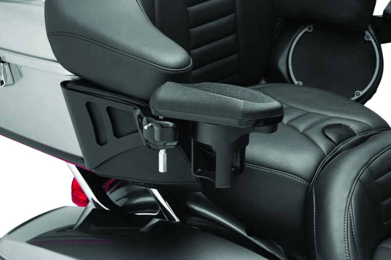 Kuryakyn Passenger Armrest & Tri Glide Black - 8700 For Harley Touring 2014-2021