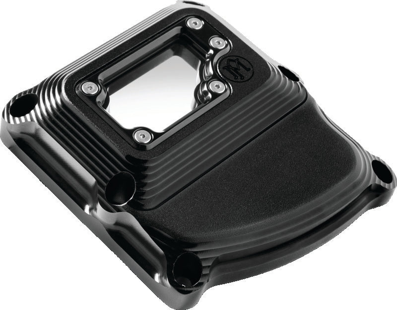Performance Machine Vision Trans Cover With Bezel Black Ops - 0203-2020M-SMB For Harley Motorcycles 2017-2021