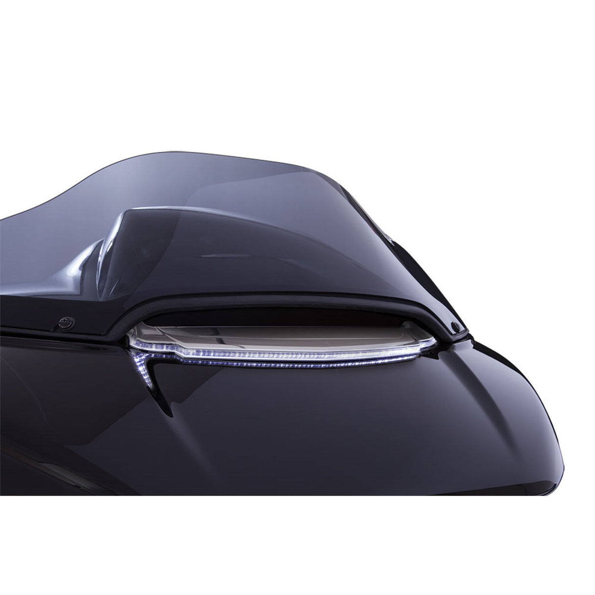 CIRO 2040-2213 40020 LED Lighted Fairing Vent Trim - Chrome