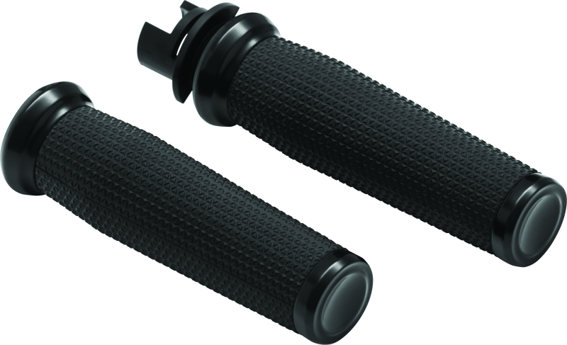 Kuryakyn Thresher Grips Black - 5945 For Indian 2014-2017
