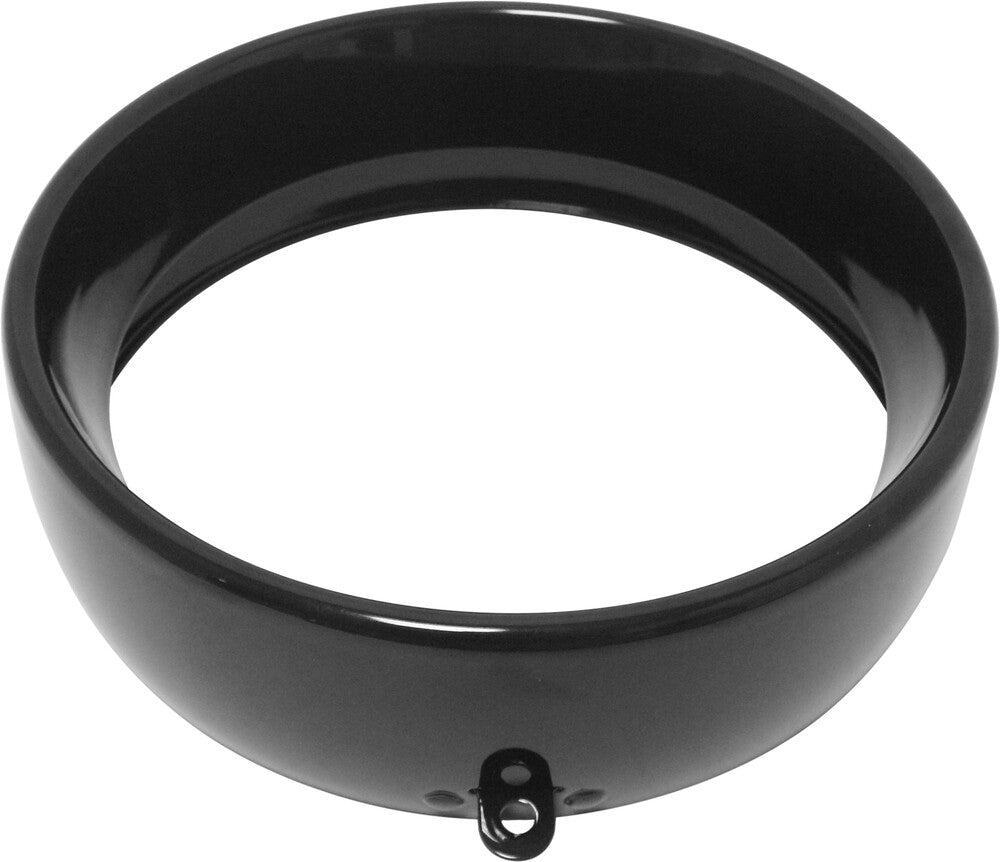 Harddrive 38-046 Frenched Headlight Trim Ring Chrome 5-3/4 TAB Style For Harley 1993-2019