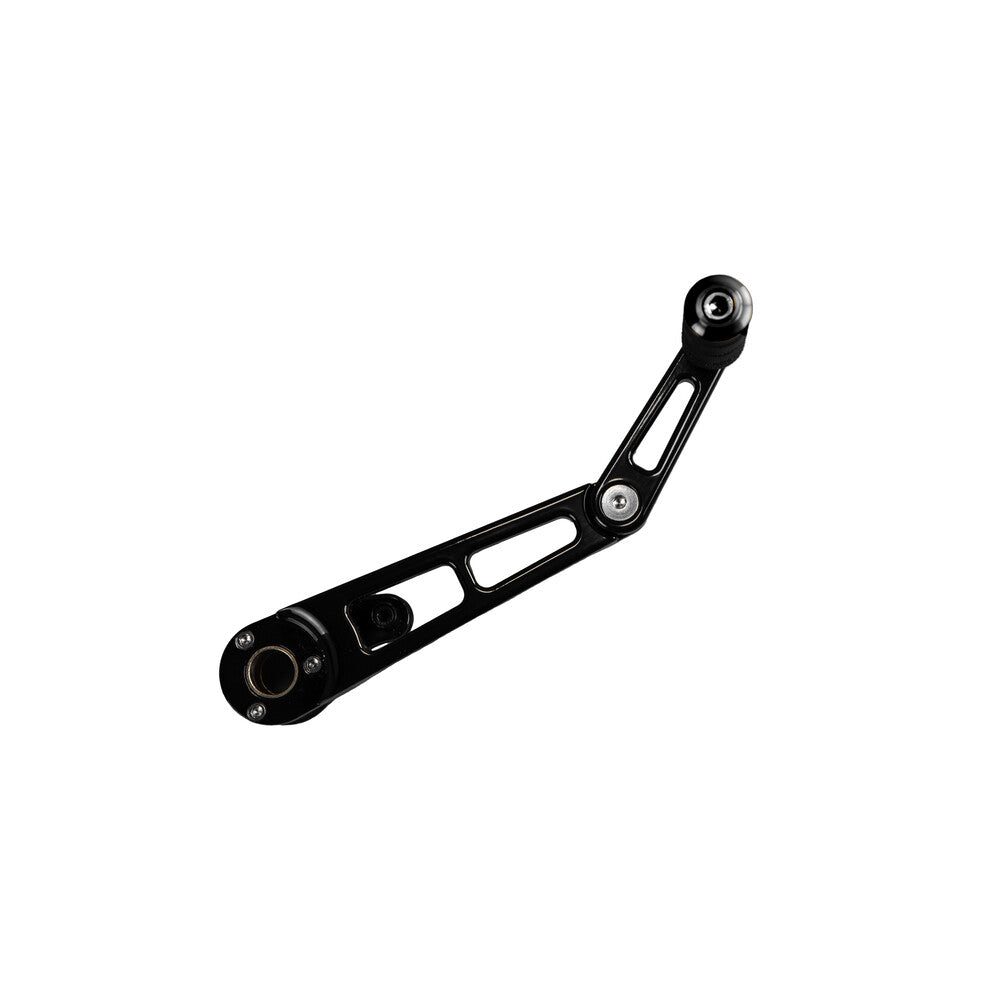 Santoro Fabworx SF30030 Just THE TIP ADJ BRK ARM Black With TOE PEG Black For Harley Touring 2015-2026