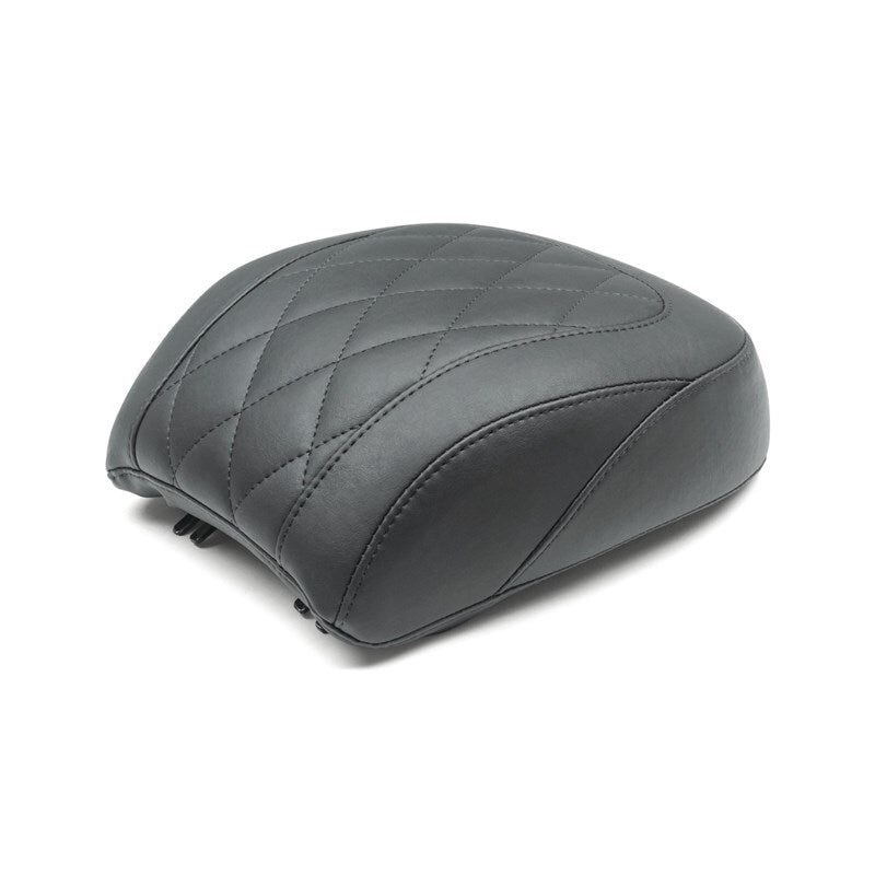 Mustang Motorcycle Mustang Fat Boy Wide Tripper Passenger Seat Diamond Stitch Black - 83027 For Harley Softail Fat Boy 114 2018-2021