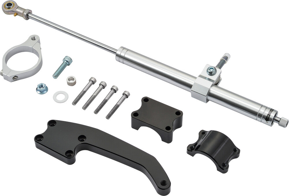 Harddrive Steering Damper Silver For Harley Road Glide 2017-2022