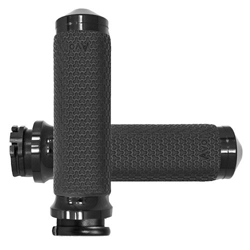 Avon 40-4732BK MF-63-ANO CABLE THROTTLE MEMORY FOAM GRIP BLACK