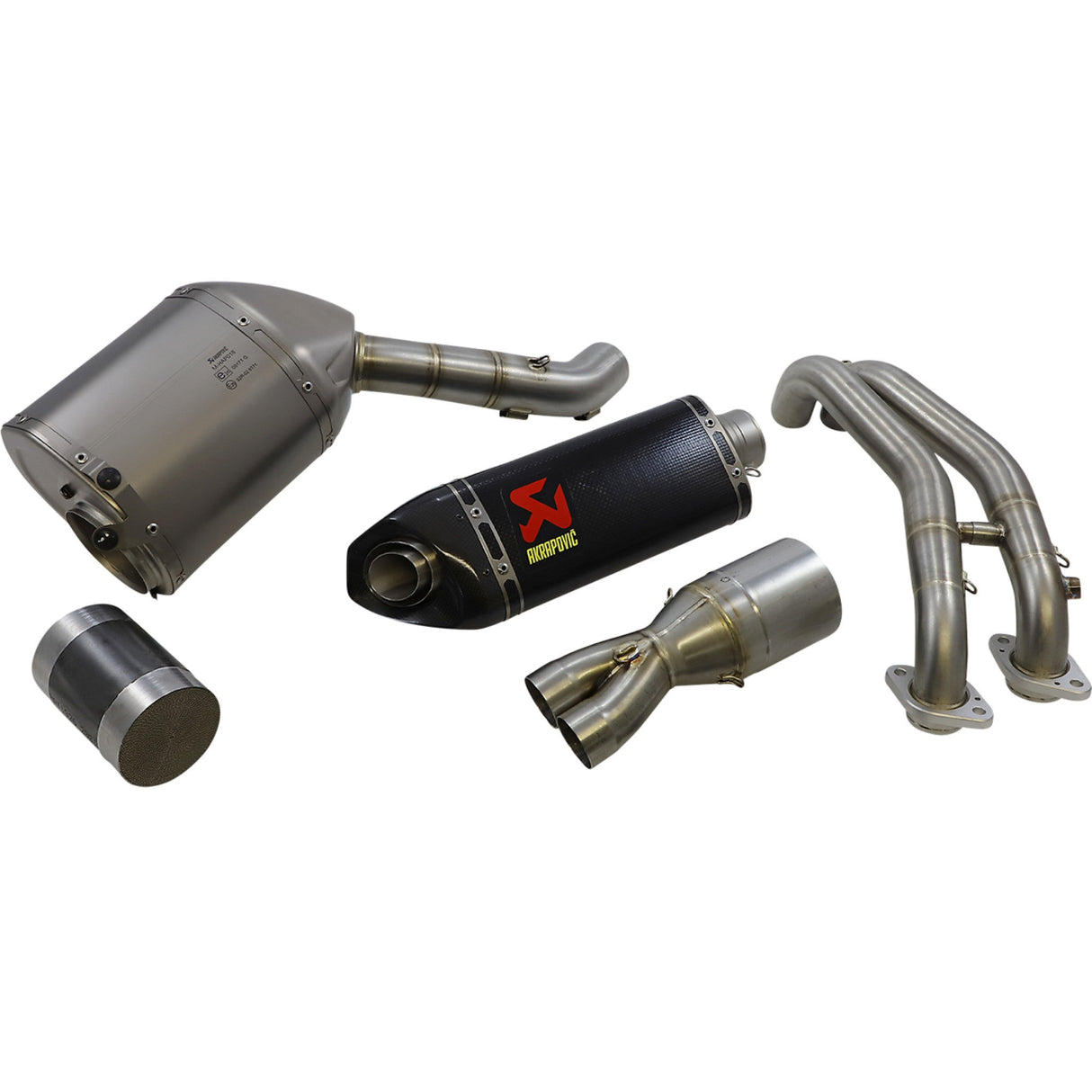 AKRAPOVIC 1810-2881 S-A6R4-HAPC Racing Line Exhaust System Racing Line Complete Exhaust - Carbon Fiber