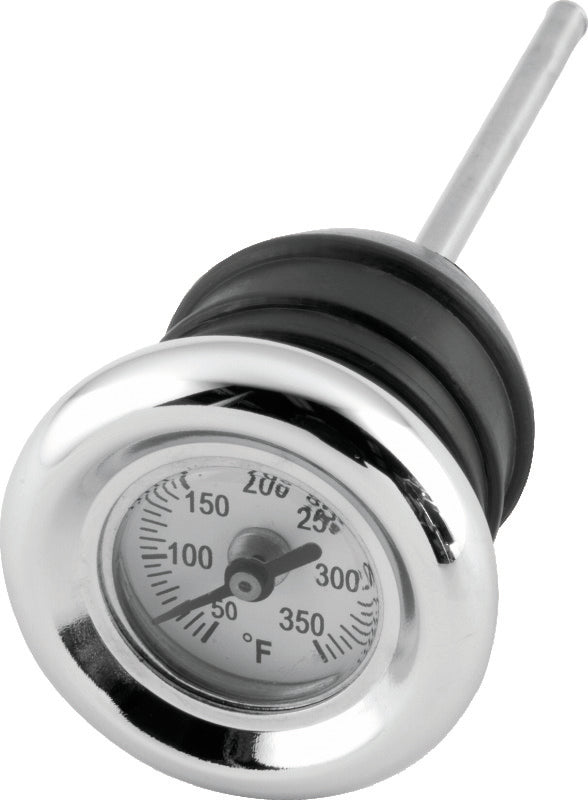 Biker's Choice Bikers Choice Chrome Oil Tank Temp Gauge Replaces H-D 62688-87T 62667-87T - 490568 For Harley 1982-2003