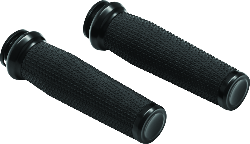 Kuryakyn Thresher Grips Black - 5961 For Indian 2018-2021