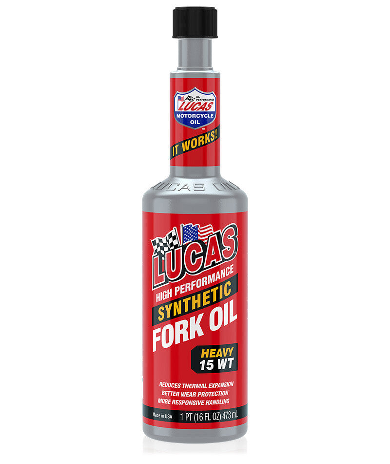 Lucas 58-5252 10773 SYNTHETIC FORK OIL 15WT 16OZ