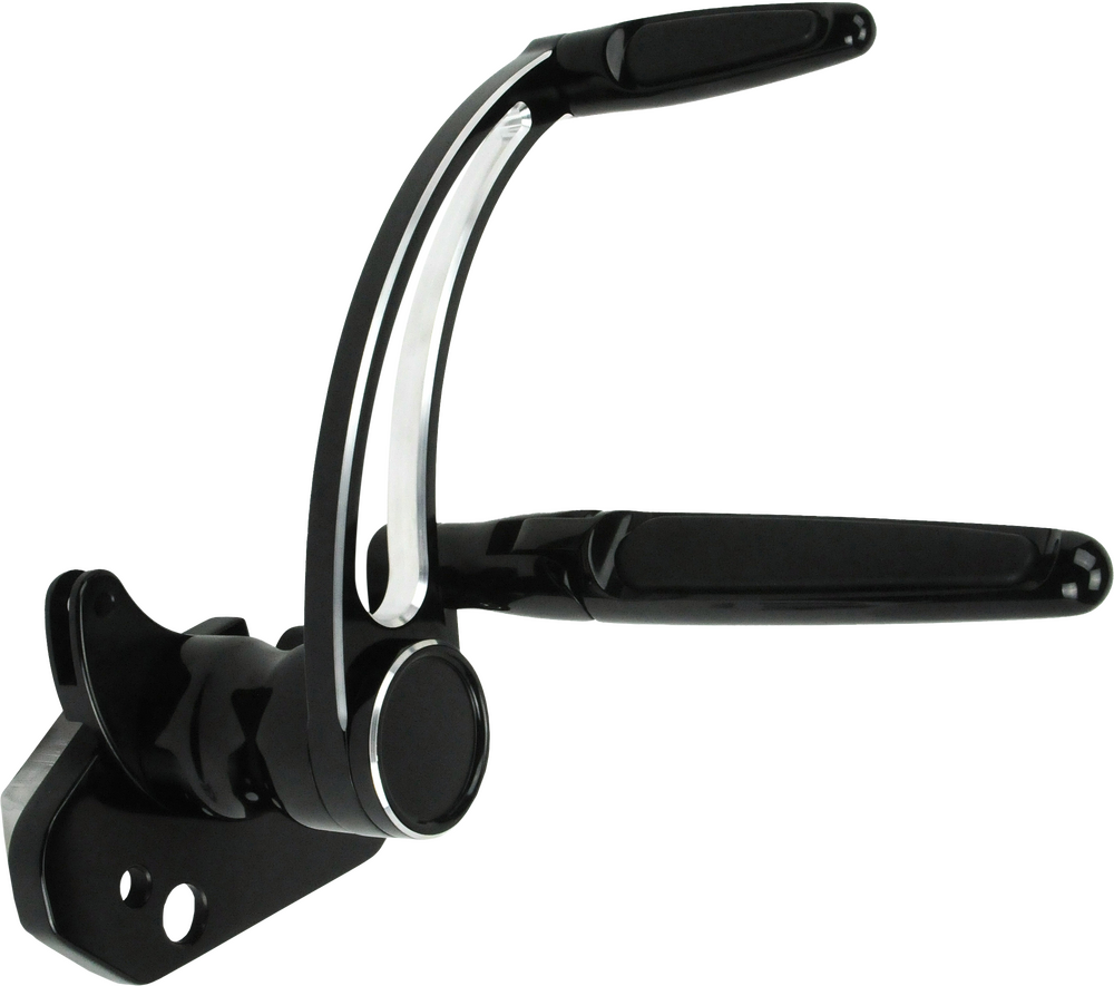 Hawg Halters Inc Forward Cntrls Black Slotted FLH - FCK-F14AS-FR-SE For Harley Touring 2014-2023