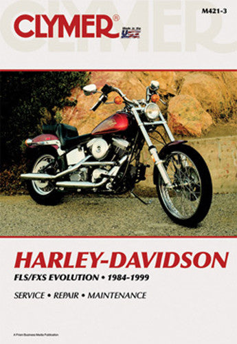 Clymer Repair Manual Harley FX FL Softtail - CM4213 For Harley Softail 1984-1999