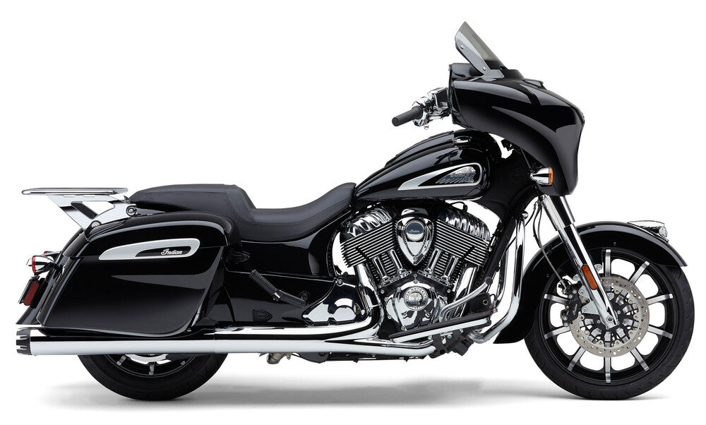 Cobra Detach BIG-A Bckrst Flat Rack Chrome Chieftain - 502-2800 For Indian Chieftain 2014-2020