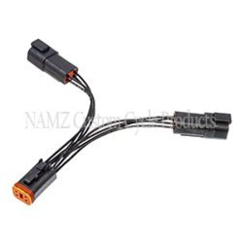 Namz V-Twin Touring & Trike Models Plug-N-Play Power Port Y-Adapter - NOBD-PYH For Harley Touring 1994-2013