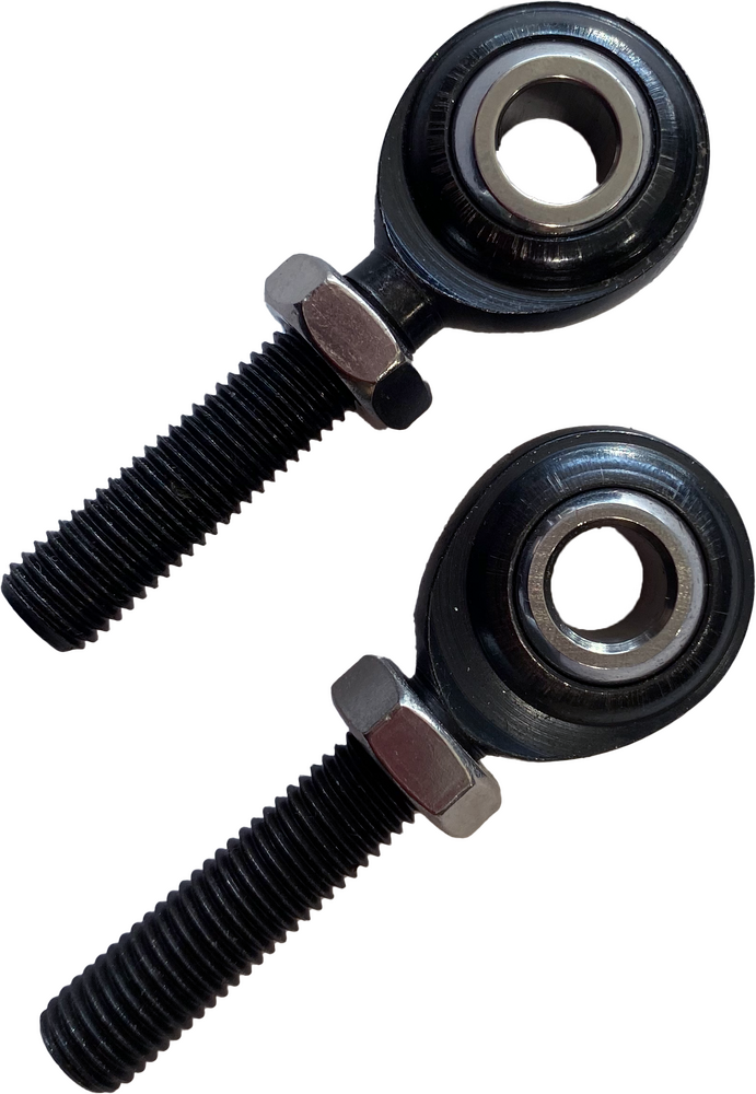 Santoro Fabworx 750-03042 SF30035 BLACK ROD ENDS PR. 1-LH 1 -RH