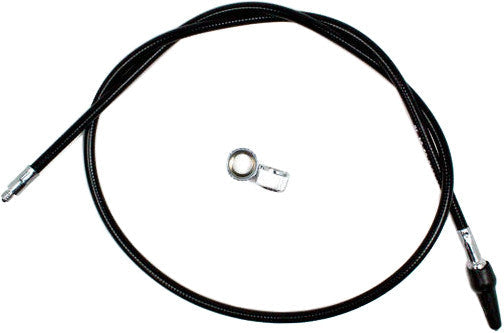 Motion Pro Black Vinyl Speedo Cable - 06-0010 For Harley 1980-1994