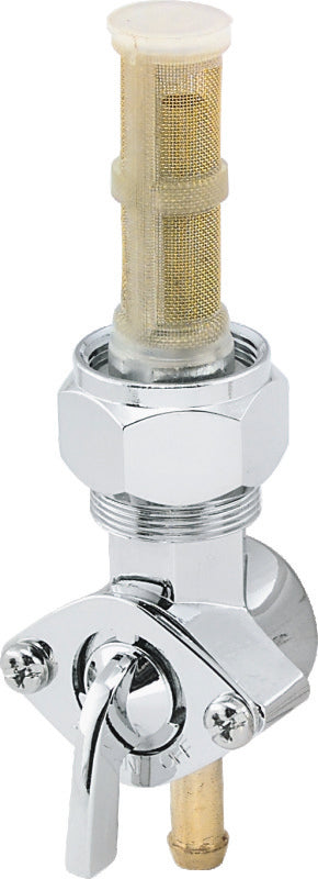 Bikers Choice 492599 75-Up XL Big Twin Custom Chrome 22MM Straight Petcock Replaces H-D 62163-75