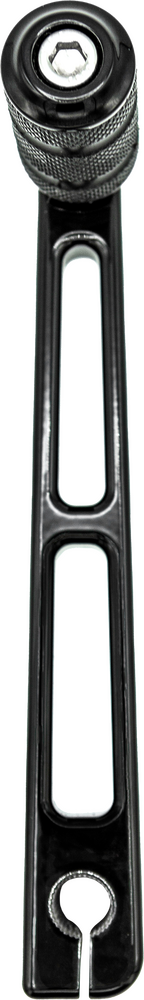 Santoro Fabworx SF30051 Twice Tight Perf Shift With TOE PEG Black For Harley Touring 1998-2013