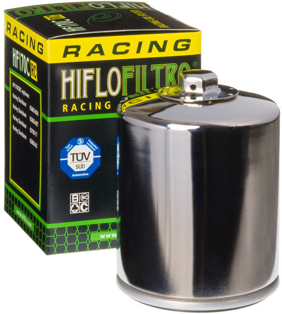 Hiflofiltro 550-0170CR HF170CRC OIL FILTER CHROME