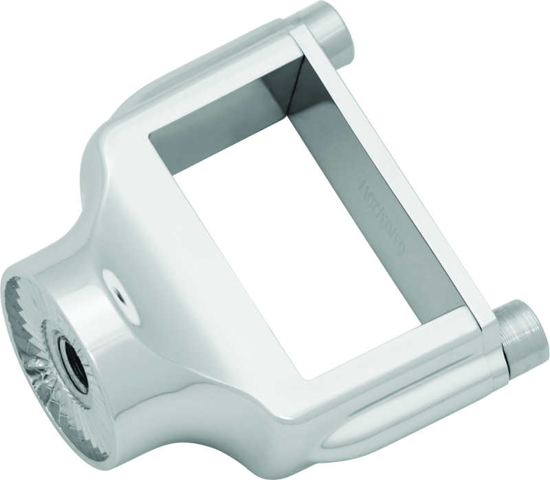 Kuryakyn Side Mount License Plate Holder Clamp Chrome - 3186 For Harley Sportster 1986-2016