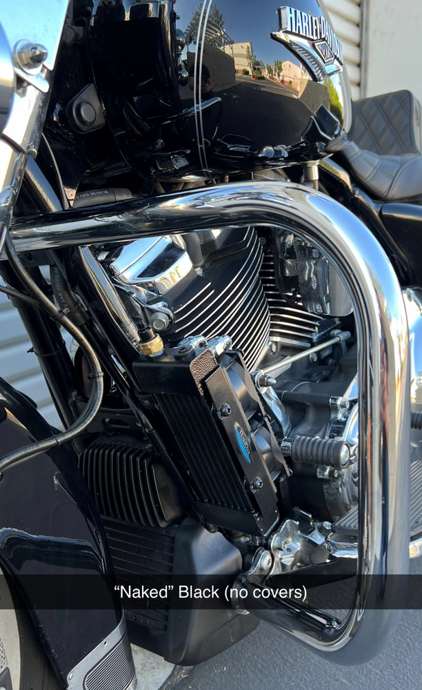 Ultracool Naked OIL Cooler M8 ` - SMT8-3 For Harley Motorcycles 2017-2023