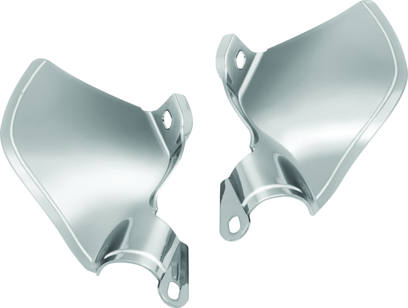 Kuryakyn 5789 Saddle Shields Heat Deflectors 18-Up Softail Models Smoke