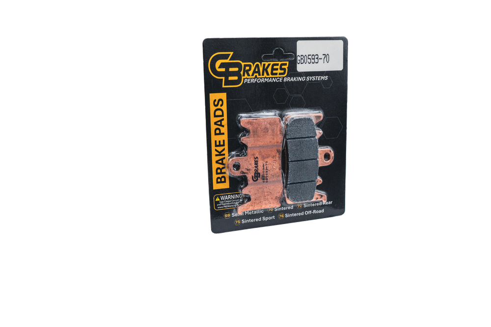Gbrakes 17-59370 GB0593-70 BRAKE PADS SINTERED