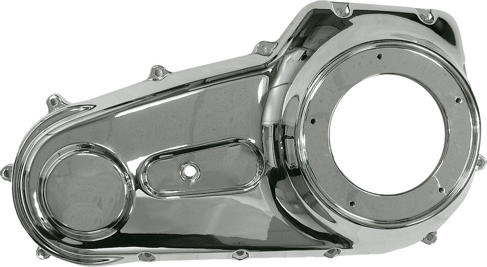 Harddrive 820-2631 D11-0299 OUTER PRIMARY COVER CHROME 06-17 DYNA EXCEPT MODELS W/FWD
