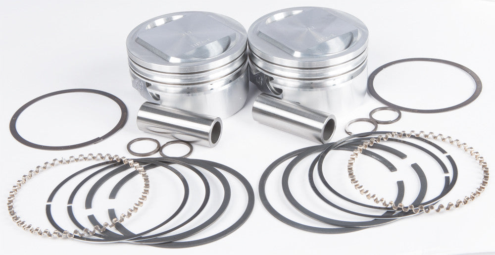 Kb Pistons Cast Pistons TC88 to 95CI 10.5:1 .010 - KB411.010 For Harley Motorcycles 1999-2007