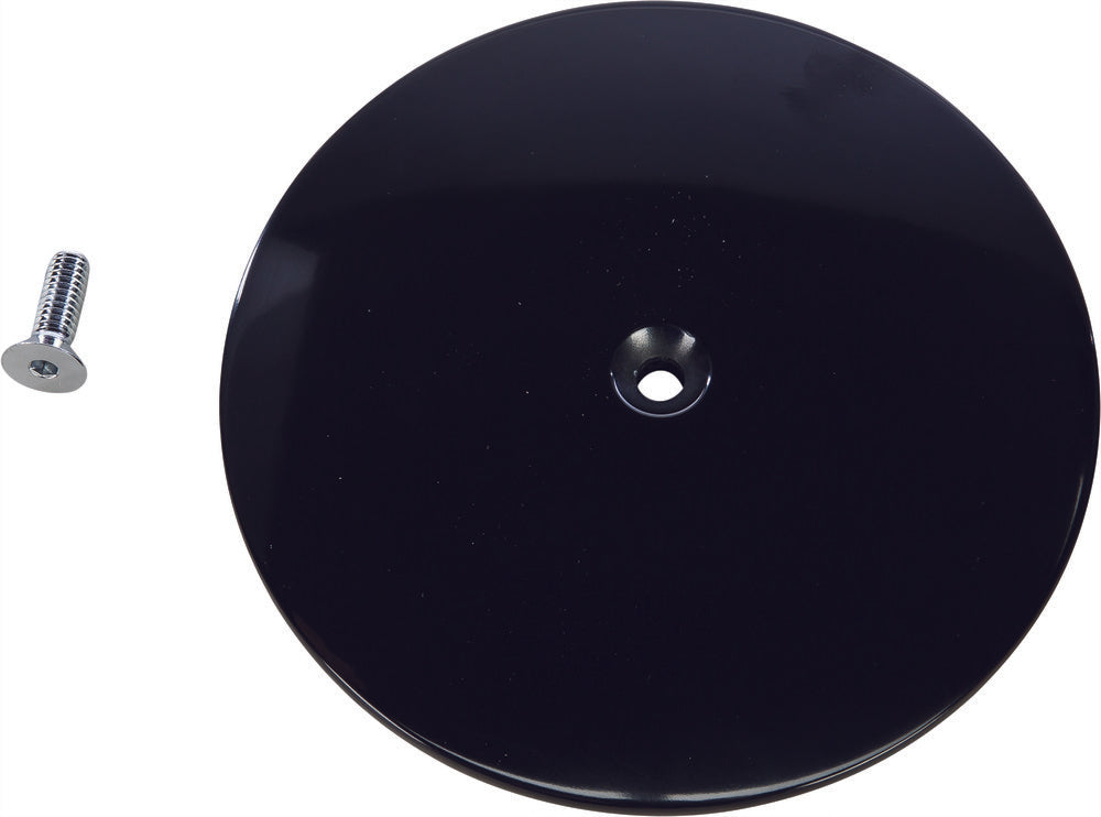 Pro One Billet Air Cleaner Cover EVO BT Smooth Black - 202080B For Harley Motorcycles 1984-1999