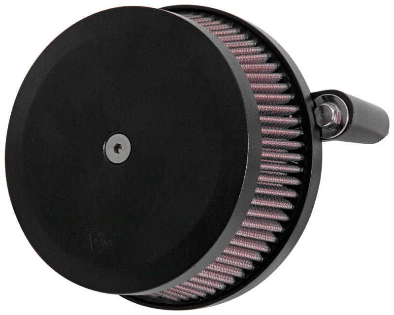 K & N Engineering 99+ Harley Davidson Street Metal Intake System Hammer Black - RK-3933B For Harley Motorcycles 1999-2017
