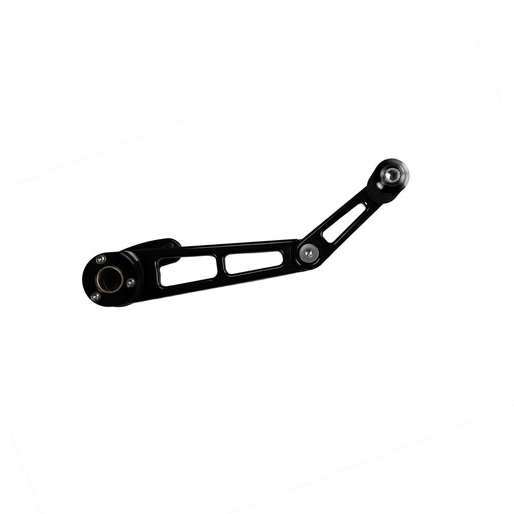 Santoro Fabworx SF30030 Just THE TIP ADJ BRK ARM Black With TOE PEG Black For Harley Touring 2015-2026