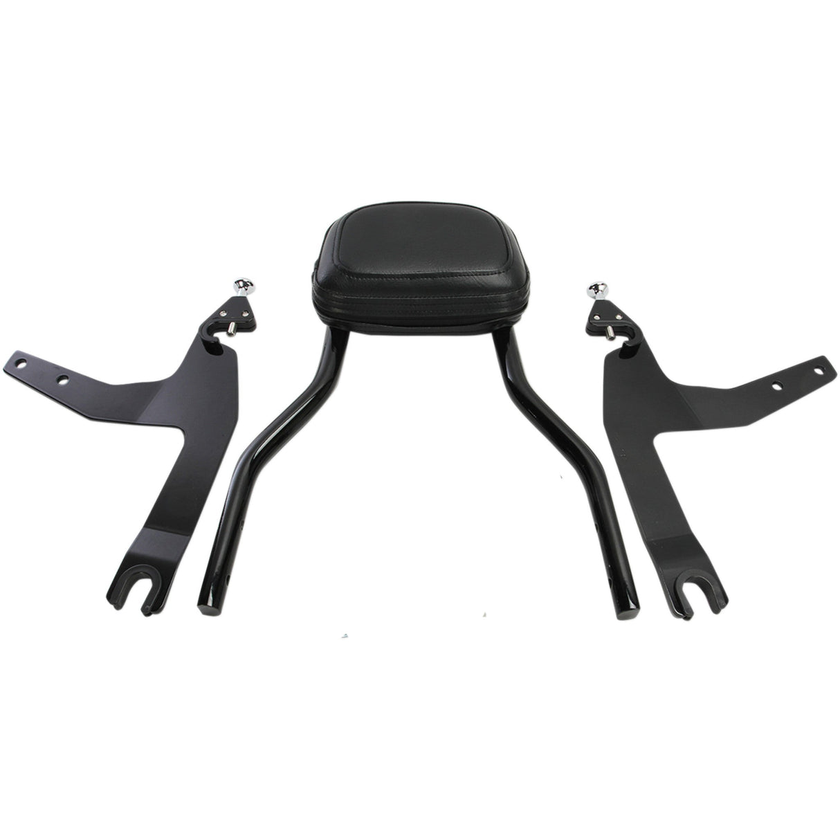 COBRA 1501-0558 602-2002B Detachable Backrest Kit - 14" - Black - Softail