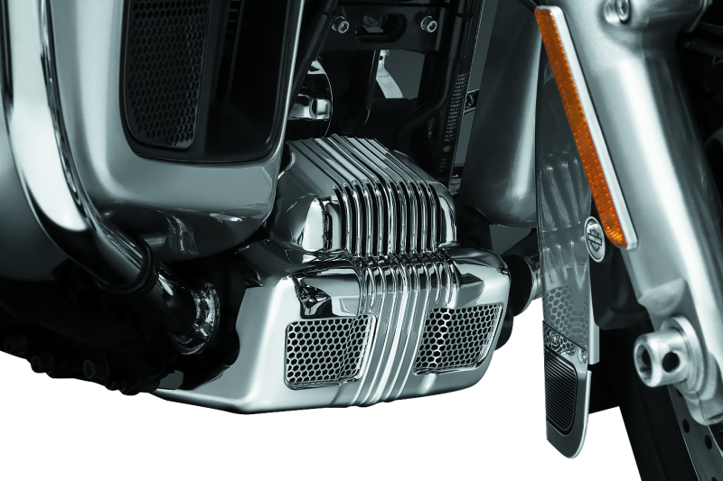 Kuryakyn 7677 Coolant Pump Cover 14-16 Touring Models Chrome
