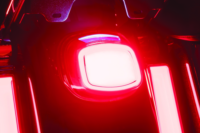 Kuryakyn 2910 Tracer LED Taillight Red Lens With License Light
