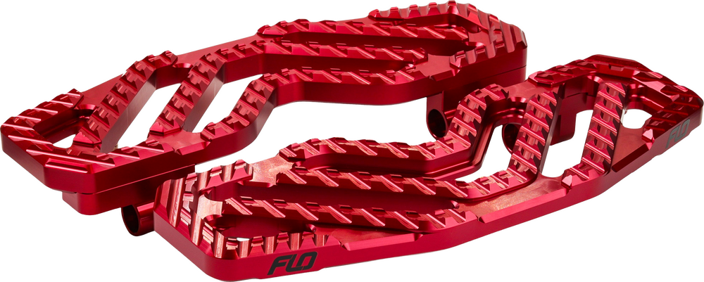 Flo Motorsports Savage Floorboards RED - V-800V5R