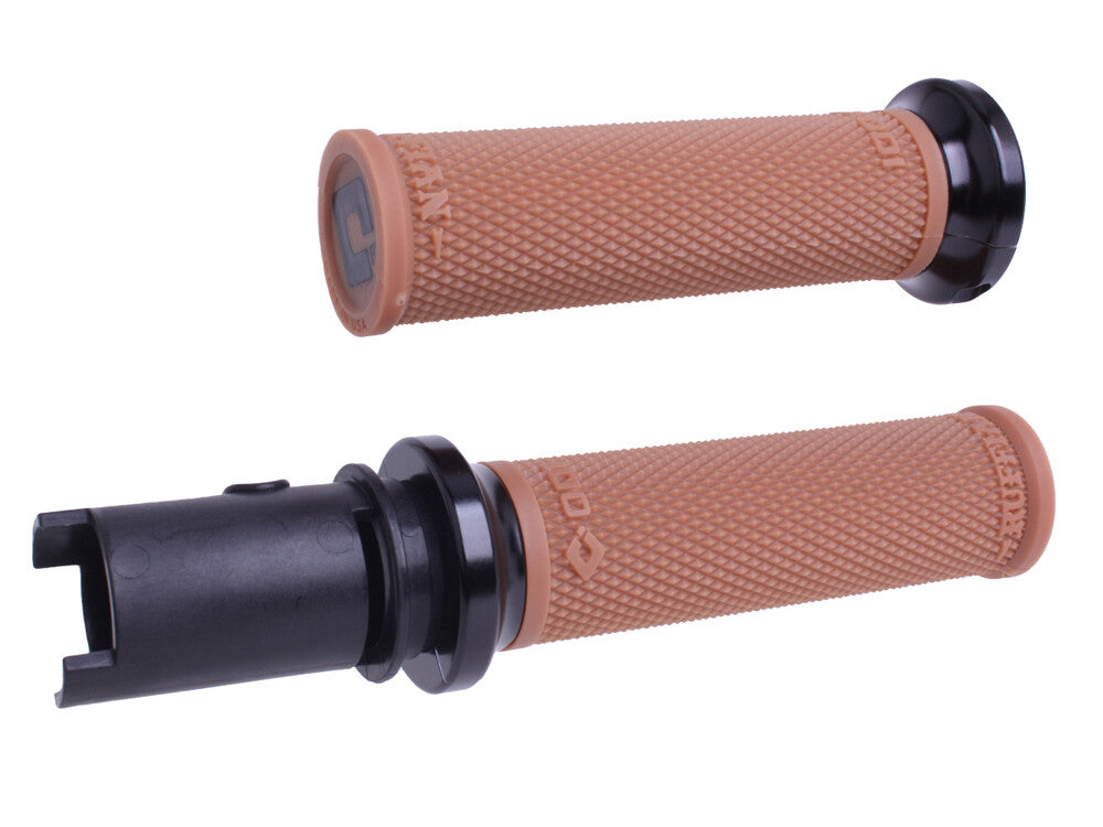Odi Lock-ON Ruffian Grips GUM Rubber Black CVO ` - V30HTCGR-B For Harley Touring 2023-2024