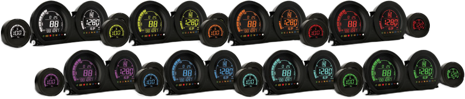 Koso North America HD-03 Series Gauge ` - BA064902 For Harley Touring 2014-2022