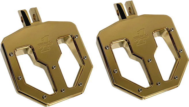 Pro One M8 BMX V2 Mini Board Gold Titanium Nitride - 500762TIN For Harley Softail 2018-2020