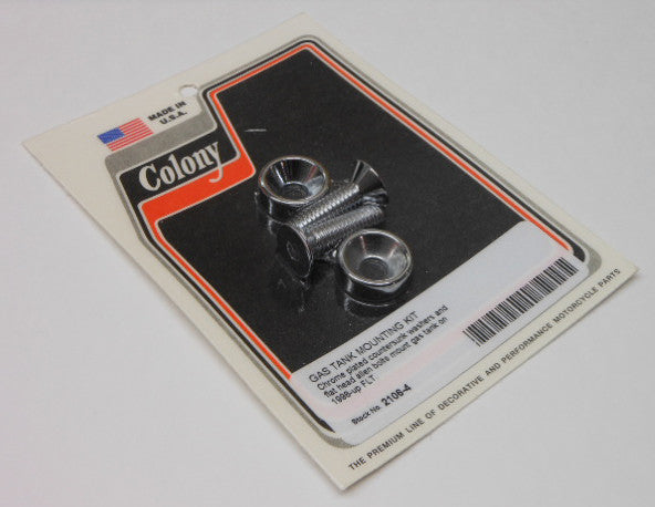 Colony Machine GAS Tank Mount Kit Touring - 2106-4 For Harley Touring 1998-2019