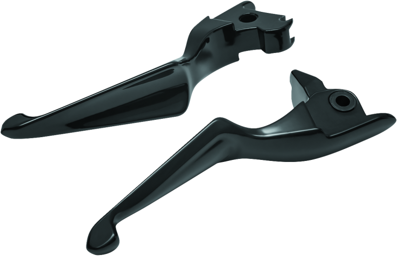 Kuryakyn 1849 Boss Blades Lever Set 14-16 Touring Gloss Black