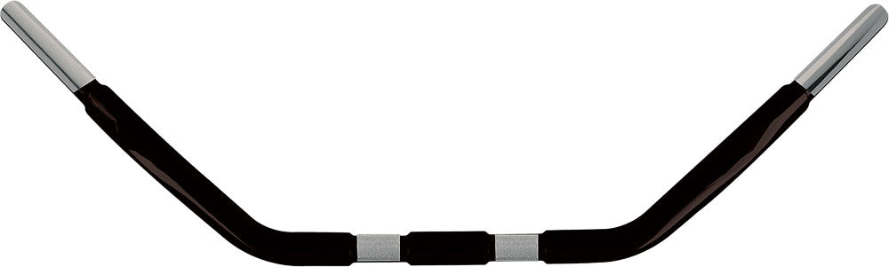 Wild 1 Chubby Dresser Bars Springer Satin Black - WO510B For Harley Touring 1982-2018